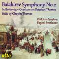 Mily Balakirev : Symphonie n 2 et autres uvres orchestrales. Svetlanov.