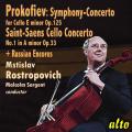 Prokofiev, Saint-Sans : Concertos pour violoncelle. Rostropovich, Sargent.