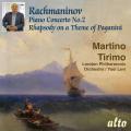 Rachmaninov : Concerto pour piano n 2 - Rhapsodie Paganini. Tirimo, Levi.