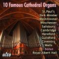 Musique pour orgue de 10 cathdrales clbres. Rawsthorne, Halls, Hill, Jackson, Cleobury.