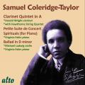 Samuel Coleridge-Taylor : Quintette pour clarinette - uvres pour violon et piano. Wright, Eskin, Ludwig.