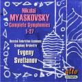 Nikolai Miaskovski : Intgrale des symphonies. Svetlanov.