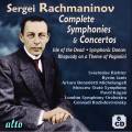 Rachmaninov : Intgrale des concertos et symphonies. Richter, Michelangeli, Janis, Dorati.