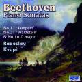 Beethoven : Sonates n 10, 17, 21. Kvapil.