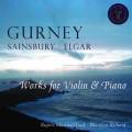 Gurney, Sainsbury, Elgar : uvres pour violon et piano. Marshall-Luck, Rickard.