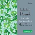 Dussek : Intgrale des sonates pour piano, vol. 1. Garzon.