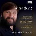 Ludwig van Beethoven - Aaron Copland - Serge Rachmaninov : Alexander Korsantia, piano