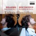 Brahms : Sonate n 1. Beethoven : Sonate Hammerklavier. Geniusas.