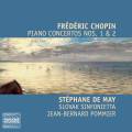 Chopin : Concertos pour piano n 1 et 2. De May, Pommier.