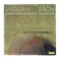 Webern : Quatuors  cordes indits. Bach : L'Art de la fugue. Richter Ensemble.