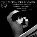 Alexander Tansman : 2me concours international de musique de Lodz.