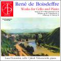 Ren de Boisdeffre : uvres pour violoncelle et piano. Fiorentini, Tchorzewski.