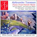Alexandre Tansman : uvres pour piano  4 mains. Tyszecka, Lasko, Piechnat.