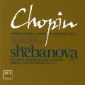 Chopin : L'uvre pour piano et orchestre, vol. 1. Shebanova.