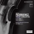 Tadeusz Paciorkiewicz : Concertos pour violon. Telecki, Gadzina, Klocek.