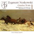 Zygmunt Noskowski : Quatuors  cordes n 1 et 2. Four String Quartet.