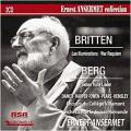 Ernest Ansermet dirige Britten et Berg. Pears