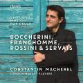 Boccherini, Franchomme, Rossini, Servais : uvres de virtuosit pour violoncelle. Macherel, Comberti.