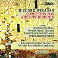 Strauss : Concertos pour vents. Goritzki, Friedli, Thunemann, Schneider.