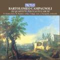 Bartolomeo Campagnoli: Six quatuors pour flte et cordes. Guidetti, Rogliano.