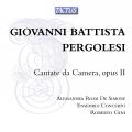 Pergolesi : Cantate da Camera, op. 2. Rossi De Simone, Gini.