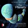 Harrison, Facchin : The Planets, uvres pour harpe et percussion. Avalokite Duo.