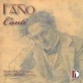 Guido Alberto Fano : Mlodies pour soprano et piano. Frigato, Orvieto.