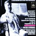 Mozart, Beethoven : Concertos pour piano. Schnabel, Wlater, Rodzinsky, Szell.