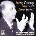 Dimitri Mitropoulos dirige Stravinski, Debussy et Prokofiev.