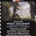 Beethoven : Missa Solemnis. Bernstein.