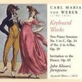 Weber : Piano Sonatas 1 & 2