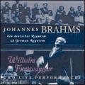 Brahms : A German Requiem : Two Live Recordings