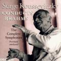 Serge Koussevitzky dirige Brahms : Intgrale des symphonies.
