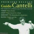 Guido Cantelli dirige Verdi, Liszt, Debussy et Ravel.