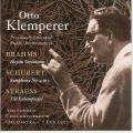 Otto Klemperer dirige Brahms, Schubert et Strauss.