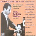 Chopin : Etudes et mazurkas pour piano. Badura-Skoda.