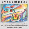 Impromptu : Trsors improviss pour piano. Glebov.