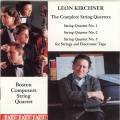 Kirchner : Quatuors  cordes n 1-3.