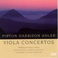 Adler - Piston - Harbison : Concertos pour alto