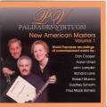 Manno, Cooper, Lane : New American Masters, Vol. 1