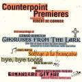 Bernstein, Moyse : Counterpoint : Premieres