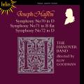 Haydn : Symphonies n 70  72. Goodman.
