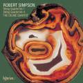 Robert Simpson : Quatuors  cordes n 1 et 4. Quatuor Delm.