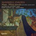 Peter Maxwell Davies : Missa Parvula et autres uvres sacres. Quinney, Baker.