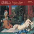 Strauss : Intgrale des lieder, vol. 1. Brewer, Vignoles.