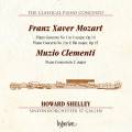 F.X. Mozart, Clementi : Concertos pour piano. Shelley.