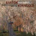 Bartók, Korngold : Quintettes pour piano. Lane, Quatuor Goldner.