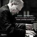 Liszt, Thalberg : Transcriptions et fantaisies d'opéras pour piano. Hamelin.