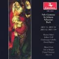 Bach : Cantates, BWV 51, 54, 82, 199. Baker, Gall, Labelle, Ripley, Stepner.