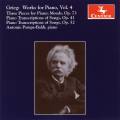 Grieg : uvres pour piano, vol. 4. Pompa-Baldi.